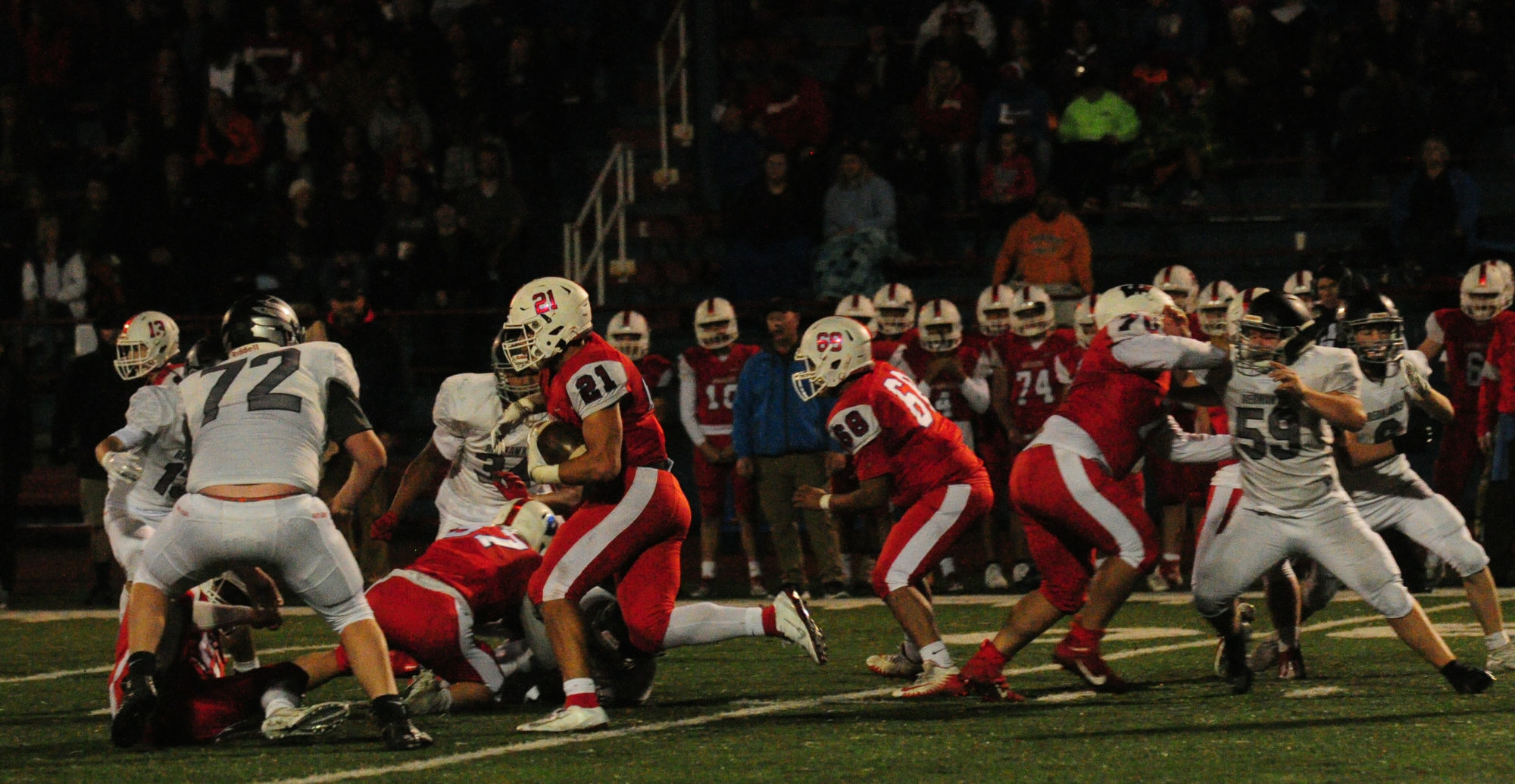 Prep football: South Albany at Lebanon